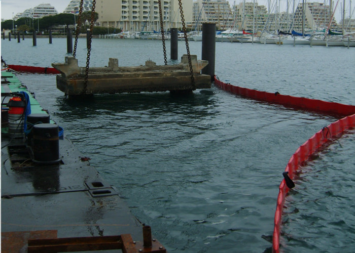 Barrage de Travaux Maritime BTM Antipollution