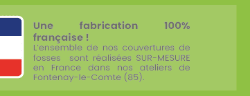 BHD Environnement fabrique ses couvertures de fosse sur mesure en France